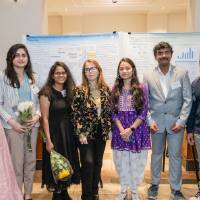 Subrahmanya Charitha Kodumagulla and supporters